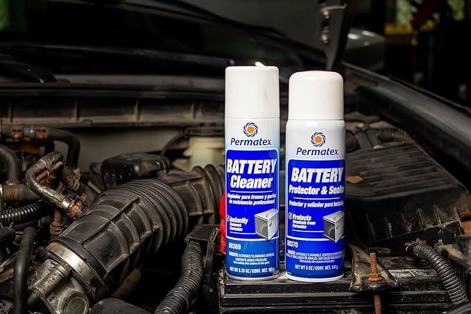 Permatex 80370 Battery Protector and Sealer, 5 oz. net Aerosol Can