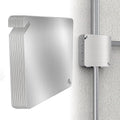 8 Pcs 4x4 Square Electrical Box Cover Plate, Metal Junction Box Covers Plate for 4 inch Electrical Box, Electric Outlet Box Cover Prevents Accidental Electrocution
