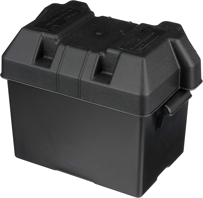 Seachoice USCG-Approved Marine Group 24 Series Standard Battery Box with Strap & Mounting Kit