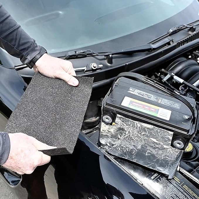 Design Engineering Cell Saver Battery Insulation Kit – High-Performance Thermal Protection for Automotive and Marine Batteries, Reduces Heat Damage and Improves Battery Life