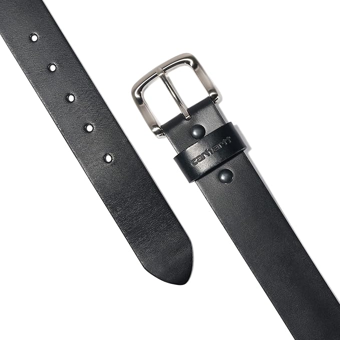 Carhartt Men's Bridle Leather Classic Buckle and Scratchless Belts