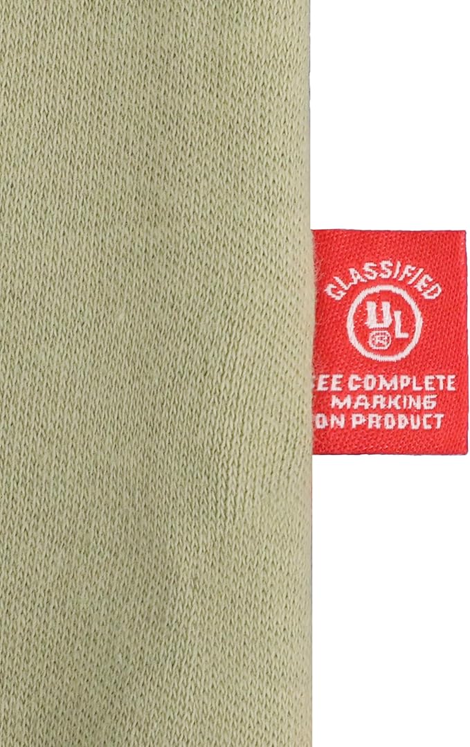 TICOMELA FR Shirts for Men Flame Resistant Shirt NFPA2112/CAT2 7oz Fire Retardant Men's Long Sleeve Henley Shirts