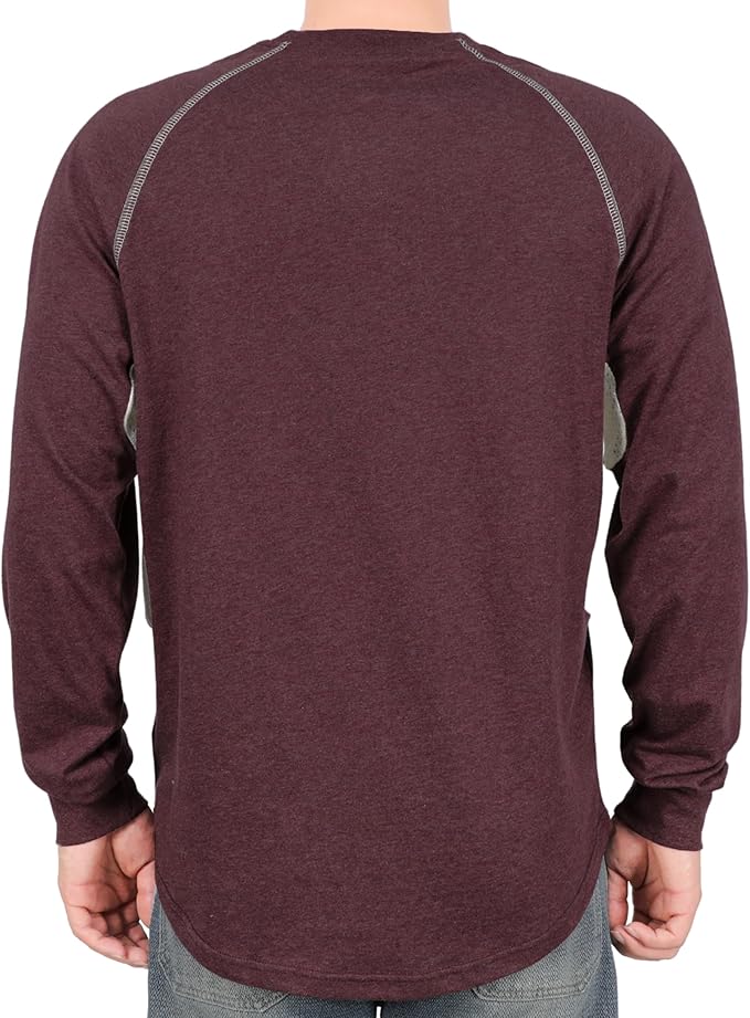 BOCOMAL FR Shirts for Summer Vented Mesh Loose Fit 4oz EX Lightweight Flame Resistant Base Layer CAT1 Crew Shirt