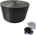 MachZ Solar Panel Guard 6" x 100' Wire Mesh with 100 Fastener Clips