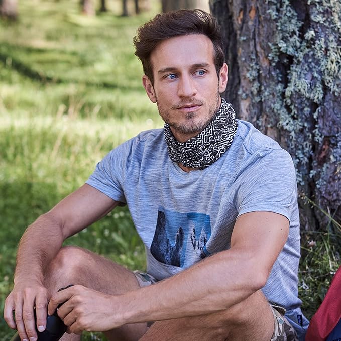 Buff CoolNet UV Neck Gaiter, UPF 50 Sun Protection, Breathable, Versatile, Quick Dry Face Mask, Solid Colors, Adult Size