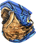 JHYWELL Cooling Neck Gaiter Face Mask, UV Protection Masks Gator, Windproof Bandana for Skiing, Fishing, Hiking, Cycling