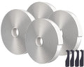 Butyl Seal Putty Tape White1 Inch x 120 Feet(4 Pack),Leak Proof Butal Tape for RV Repair, Window, Boat Sealing, Glass and EDPM Rubber Roof Patching