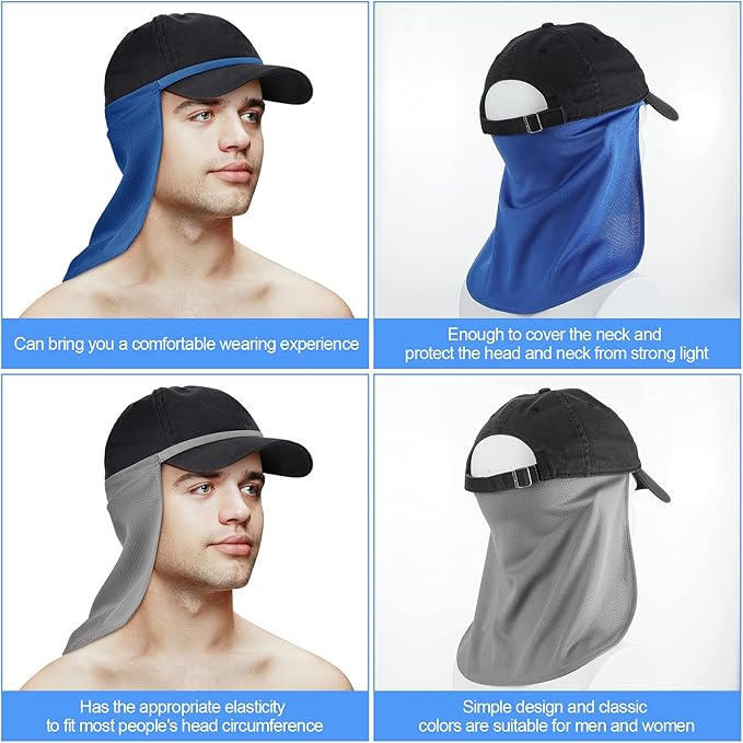 Tatuo Neck Drape UV Sun Protection Gaiter Adjustable Unisex Multifunctional 2 in 1 Face Covering for Outdoor Sports Fishing