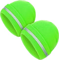 Geyoga 2 Pack Reflective Beanie Hat, High Visibility Knit Beanie with Reflective Strip, Night Running & Outdoor Work Safety
