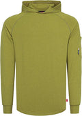 BOCOMAL FR Hooded T Shirts Heather Series 6oz Flame Resistant NFPA2112 CAT2 Fire Retardant Hoodies Work Shirt