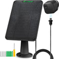 6W Solar Panel for Blink 4 Camera Solar Panel Compatible with Outdoor Solar Panel Charger for Blink 4th Gen Camera with Rubber Plug,USB-C, 13.12ft Cable, IP65 Waterproof