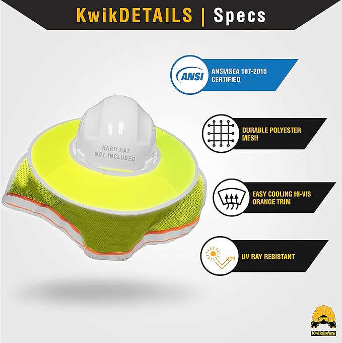 KwikSafety - Charlotte, NC - Hard Hats [Full Brim, Cap Style, Climbing Style] Type 1, Class C ANSI OSHA
