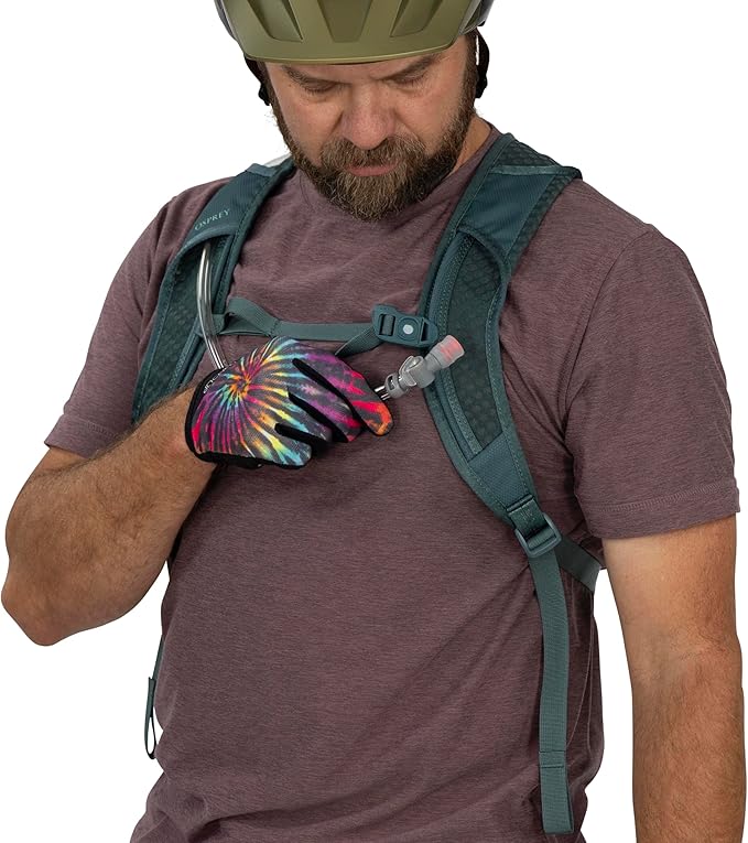 Osprey Berm Biking Backpack with Hydraulics Reservoir - Lightweight Hydration Backpack for Men and Women