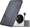 Solar Panel Compatible with Blink Camera Outdoor 4 (4th Gen), 4W Waterproof Solar Panel Charger with Battery for Blink Camera 4th Gen with 13.12ft Charging Cable and 360°Adjustable Mount