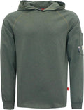 BOCOMAL FR Hooded T Shirts Heather Series 6oz Flame Resistant NFPA2112 CAT2 Fire Retardant Hoodies Work Shirt