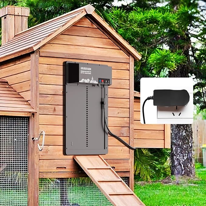 Aluminum Automated Chicken Coop Door Charger