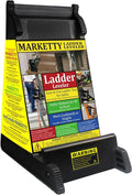 Ladder Leveler, Pitch Hopper, Ladder Stabilizer with Storage, Ladder Levelers for Stairs and Extension Ladders, Easy to Use, Conquer Uneven Ground (Classic Black)