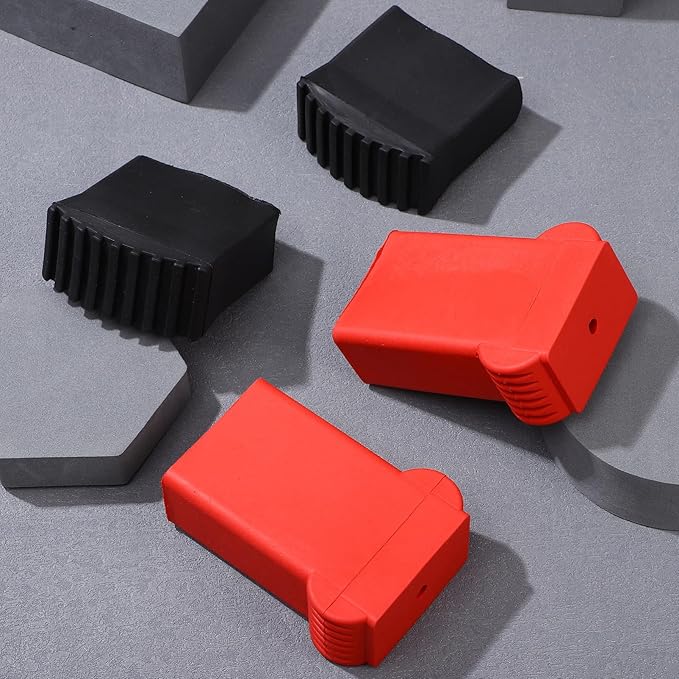 Operitacx 8pcs Ladder Feet Covers Non- Rubber Cushion Accessories for Home Use for Folding Ladders Sturdy Design for Stability and