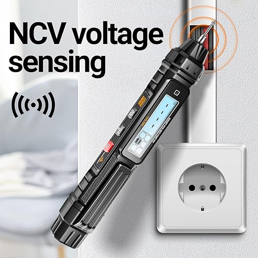 ANENG Pen Type Digital Multimeter 4000Count AC/DC Voltage Tester, Professional Current Meter, Non-Contact Voltmeter Sensor,Live Wire Detection,Resistance, Continuity, Capacitance, and Diode Testing