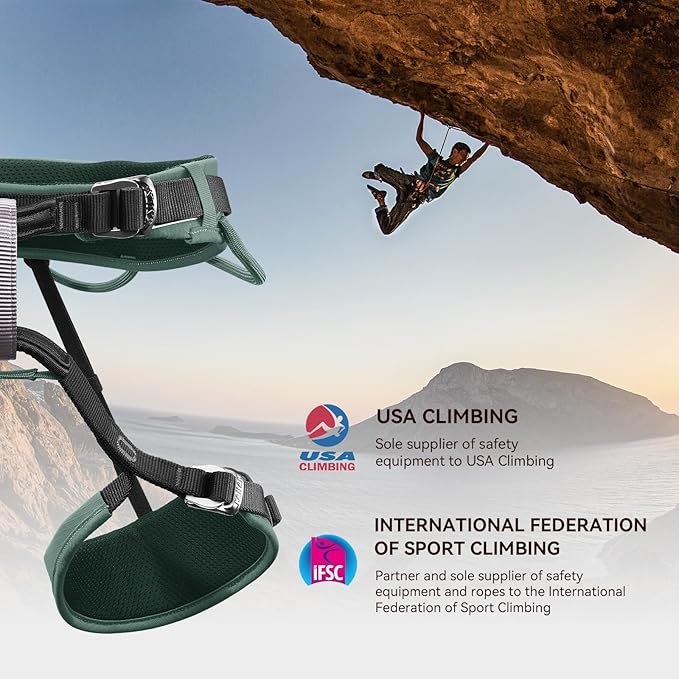 KAILAS B3 Rock Climbing Harness Men Adjustable Roofing Harness Indoor Climbing Rappelling Harness Women Protect Durable
