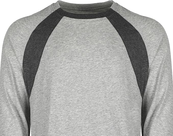 KONRECO FR Shirts for Men Summer Two Tone 4oz Lightweight Flame Resistant/Fire Retardant CAT1 Work T-Shirt Baselayer