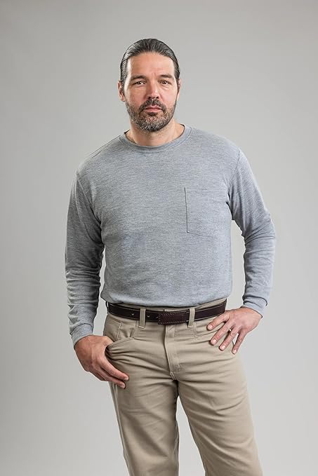 DRIFIRE Power Dry FR Long Sleeve T-Shirt (Grey - SM)