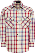 BOCOMAL FR Shirts Flame Resistant 100% C NFPA2112 7.5oz Men's Fire Retardant Welding Shirt