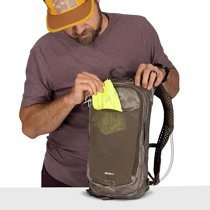 Osprey Berm Biking Backpack with Hydraulics Reservoir - Lightweight Hydration Backpack for Men and Women