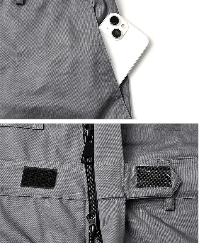 Mens Reflective Coverall Work Mechanics Coverall Work Suit Hi Vis Jumpsuit Bicolor Overalls