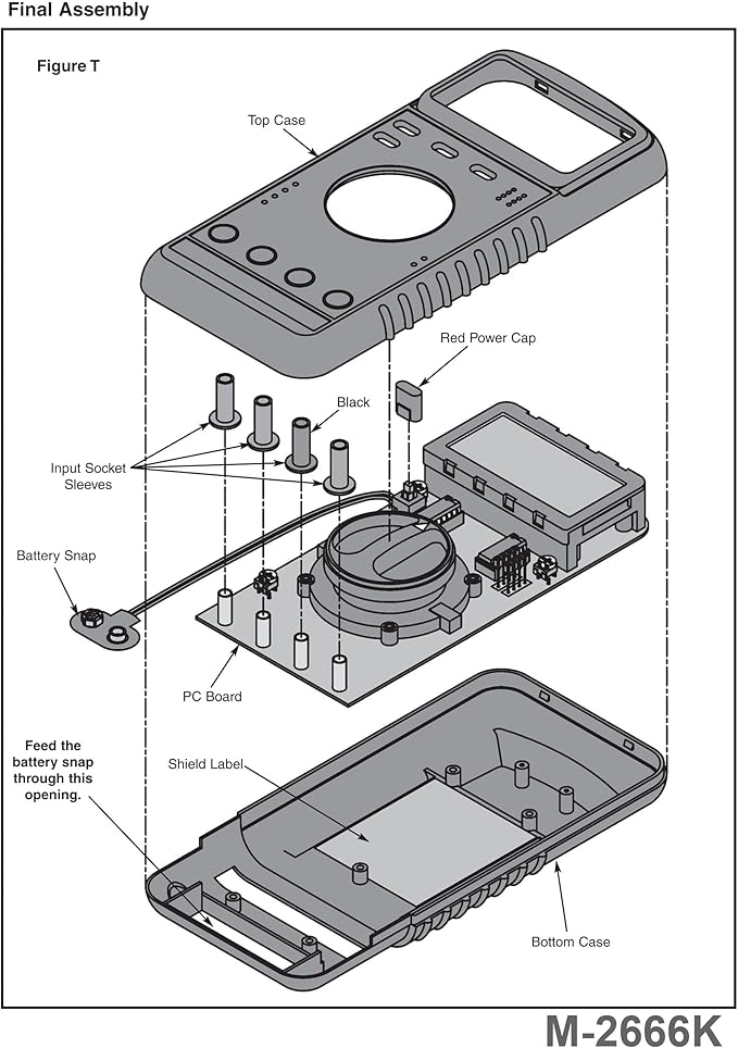 Elenco - Deluxe Full Function Digital Multimeter Kit [ M-2666K ]