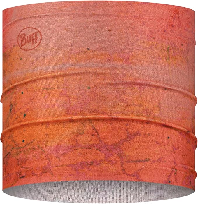 BUFF CoolNet UV Half Neck Gaitor, UPF 50 Sun Protection, Breathable, Versatile, Quick Dry Face Mask, Bright Color, Adult Size