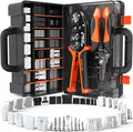 SOMELINE Crimping Tool Connector Kit, 41 Types of Connectors (2.54-4.2mm), Compatible with Molex Mini-Fit Jr 4.2mm, Standard .062" (3.68mm), Dupont 2.54mm, KF2510 and KK254, Crimper for 30-16 AWG Wire