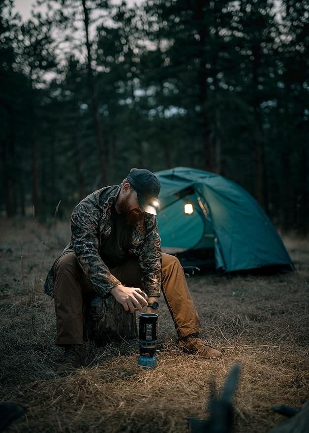Princeton Tec FRED Tactical LED Headlamp Rugged Reliable Lighting with Multiple Brightness Levels Red and White LEDs Hands Free Compact Design Ideal for Field,Utility Work & Professional Use-Multicam