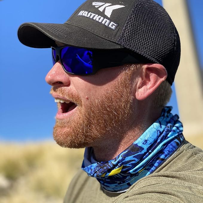 KastKing Sol Armis Neck Gaiter - UPF 50 Face Mask - UV Sun Protection Mask for Men & Women, Fishing, Hiking