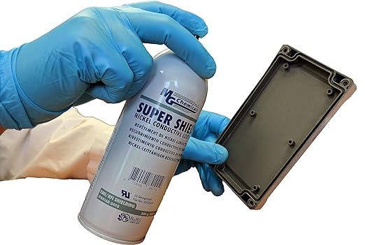 MG Chemicals - 841AR-340G 841AR Super Shield Nickel Conductive Paint, 12 oz Aerosol
