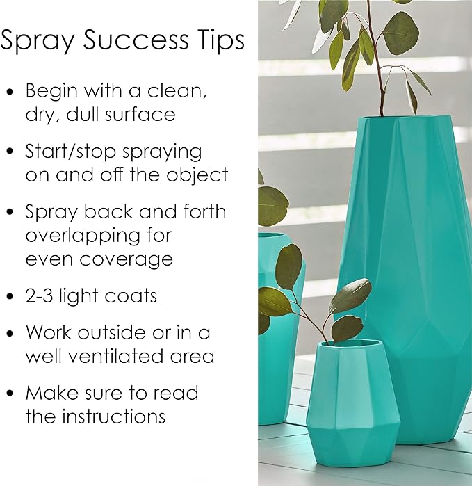 Krylon Fusion All-In-One Adhesive Spray Paint for Indoor/Outdoor Use, 12 oz, Clear