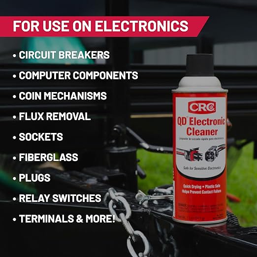 CRC 05103 QD Electronic Cleaner -11 Wt Oz - 3-Pack