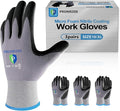 PROMEDIX P Nitrile Coated Work Gloves,MicroFoam Safety Work Gloves Men,Seamless Knit Nylon&spandex Gloves with Grip