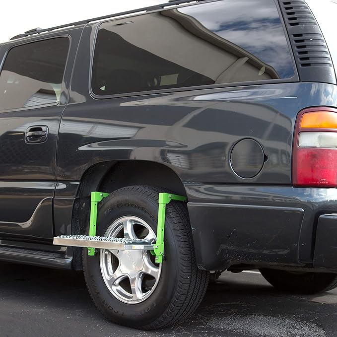 OEMTOOLS 24913B Tire Step, Truck Step for 9-13 Inch Wide Tires, Non-Slip, 300LB Capacity, Truck Accessories