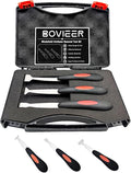 Windshield Urethane Scraper Tool Kit, Car Glass Bottom Glue Remover Tools, Windshield Removal Tool Set for Removing Glass Residues