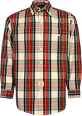 BOCOMAL FR Shirts Plaid 4.5oz Lightweight for Summer Flame Resistant Men's Fire Retardant Shirt-CAT1
