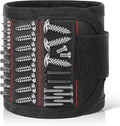 Magnetic Wristband for Tools,Stocking Stuffers for Men,Heavy Duty 15 Magnet for Hands-Free DIY & Construction,Holds Screws,Nails,Bits - Ideal Gift for Dad Husband Boyfriend
