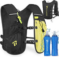 Running Vest Hydration Backpack for Men Women, 5L Lightweight Running Backpack Hydration Pack for Marathon, Trail, Cycling, Hiking, Jogging