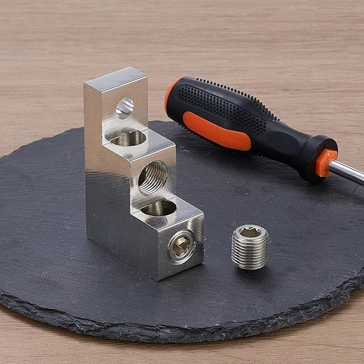 1 Pack Mechanical Panelboard Lug Grounding Mechanical Lug Two Conductors, 300 Awg, 300mcm - 6SOL Wire Range