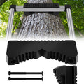 Rubber Steep Ladder Stabilizer, Anti-slip Ladder Accessory, Extension Stepladder Attachment Against Wall, Fall Prevention, Scratch Protection, Telegraph Pole Trunk for Added Stability Safety
