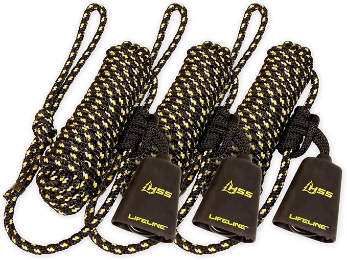 Hunter Safety System Lifeline – Treestand Safety Rope System with Ground-to-Stand Fall Protection & Silent Climbing