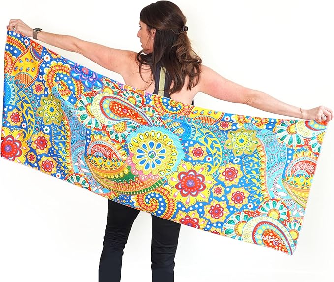 SHAKEitCOOL Large Cooling Shawl - Instant Heat Relief for Outdoor Events