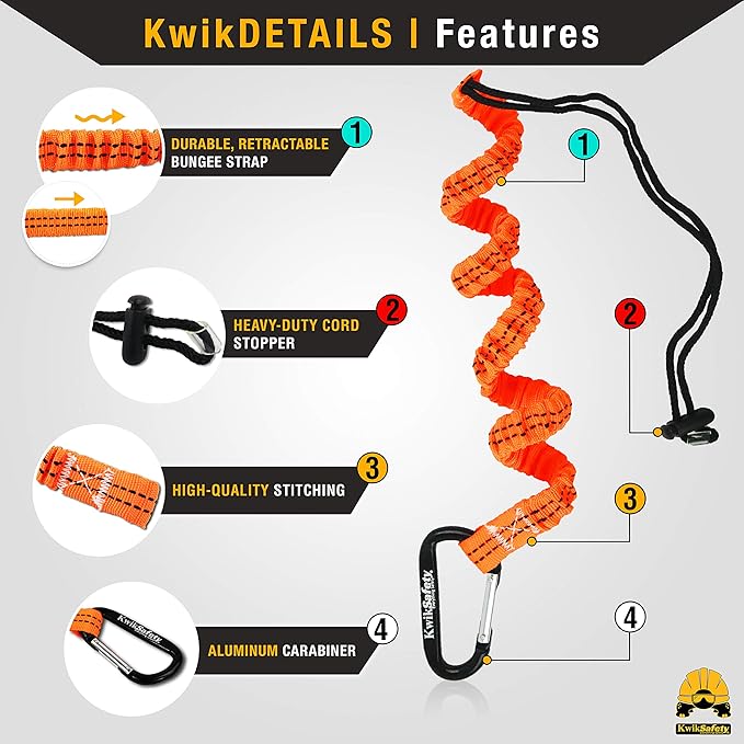 KwikSafety - Charlotte, NC - TORNADO Fall Protection Safety Harness [Full Body Single D-Ring] Construction ANSI Tested OSHA