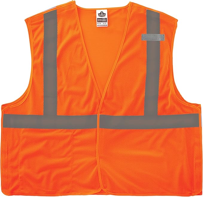 Ergodyne GloWear ANSI High Visibility Orange Breakaway Reflective Safety Vest