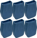 6 Pack AC19-2 Extension Ladder Covers Fit for Werner Extension Ladders, Ladder Pads Fit All Werner Ladders Except 500, D500, D7136-2, D7140-2 & MT, Ladder Stabilizer Bumpers Rubber End Caps Mitts